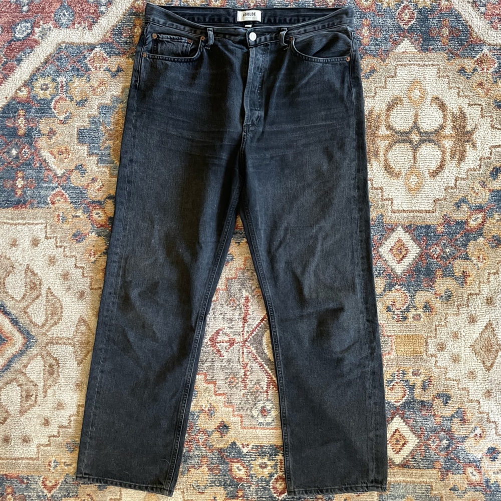 Agolde Mid-rise Loose Fit Jeans